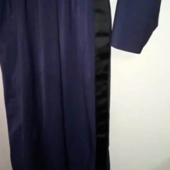 Cos navy blue a line waisted midi length dress very flattering. Barely used. - Picture 3 of 4